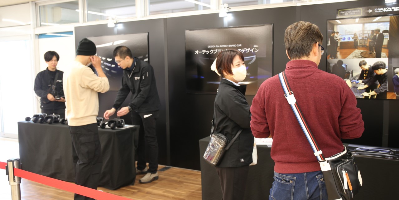 AOG 湘南里帰りミーティング 2025 NMCデザインブースの様子