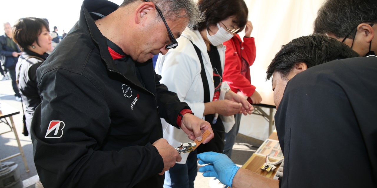 AOG 湘南里帰りミーティング 2025 モノづくり体験ブースの様子