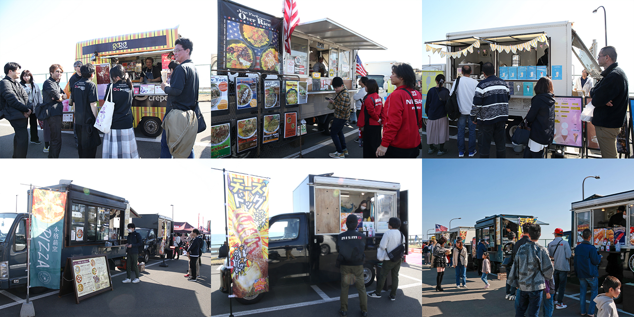 AOG 湘南里帰りミーティング 2025 ケータリングエリア