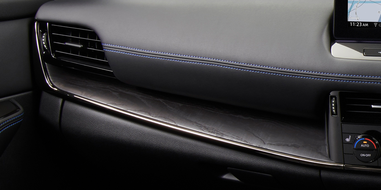 エクストレイル オーテック 専用ダークウッド調フィニッシャー<インストパネル>の画像