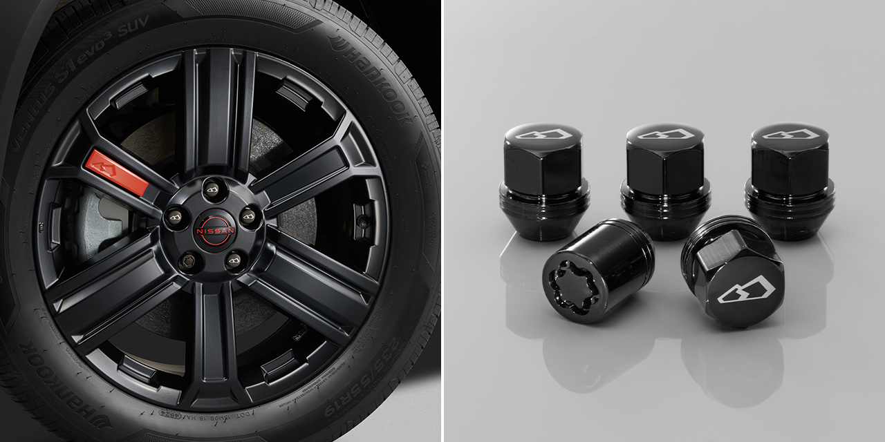 ホイールロックセット(袋ナットタイプ、マックガード社製、ロックマーク入り)